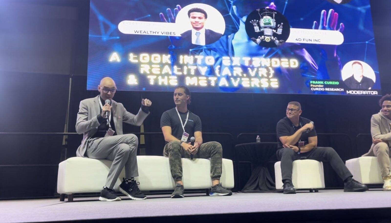 Paul Vowell speaking at Crypto Connect in Palm Beach, Florida