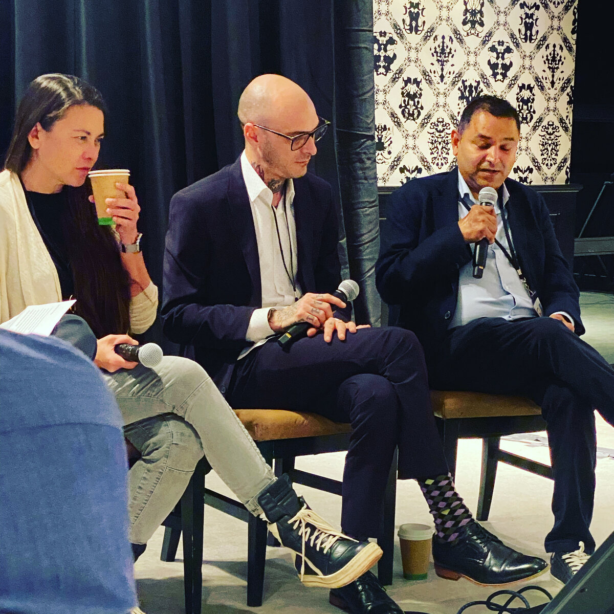 Paul Vowell on a Unity panel at Infinity Festival 2021