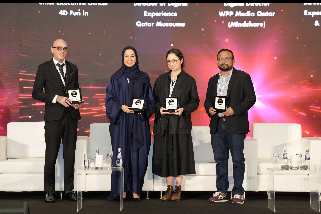Paul Vowell participating in the Digital Innovation panel at the Middle East Enterprise AI Summit in Qatar